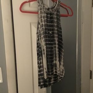 Worn once perfect condition. Black, gray & white